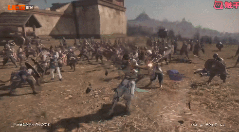 的火爆演示,这是一把攻守兼备的传统双武器,得意武器设定武将为乐进