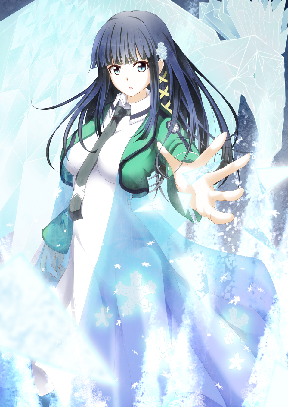 日本人气动漫《司波深雪》的高清插画壁纸专辑二