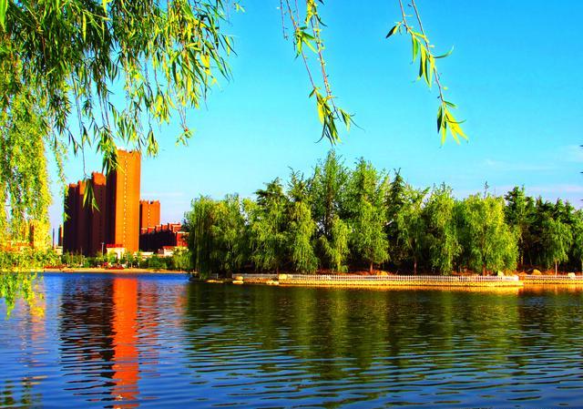 安徽省蒙城县鲲鹏湖公园