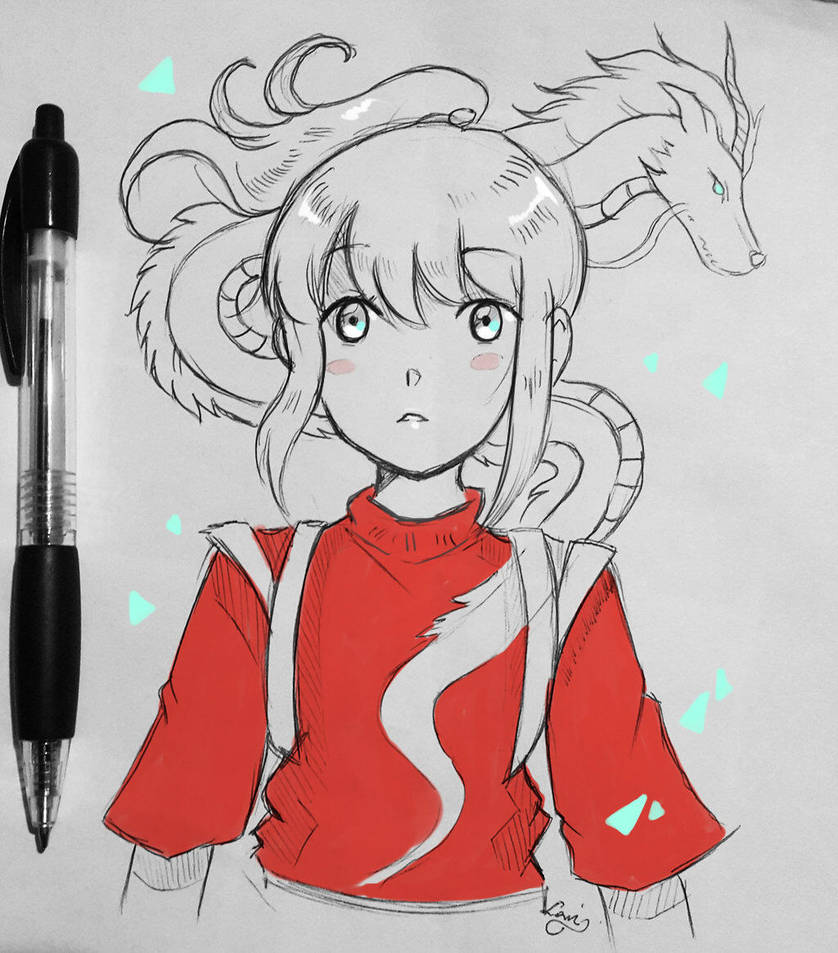 一组非常好看的人物手绘,俏皮又可爱