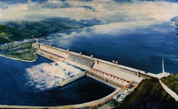 据专家介绍称,三峡大坝是一座混凝土重力坝,仅凭借自身的重力,就足以