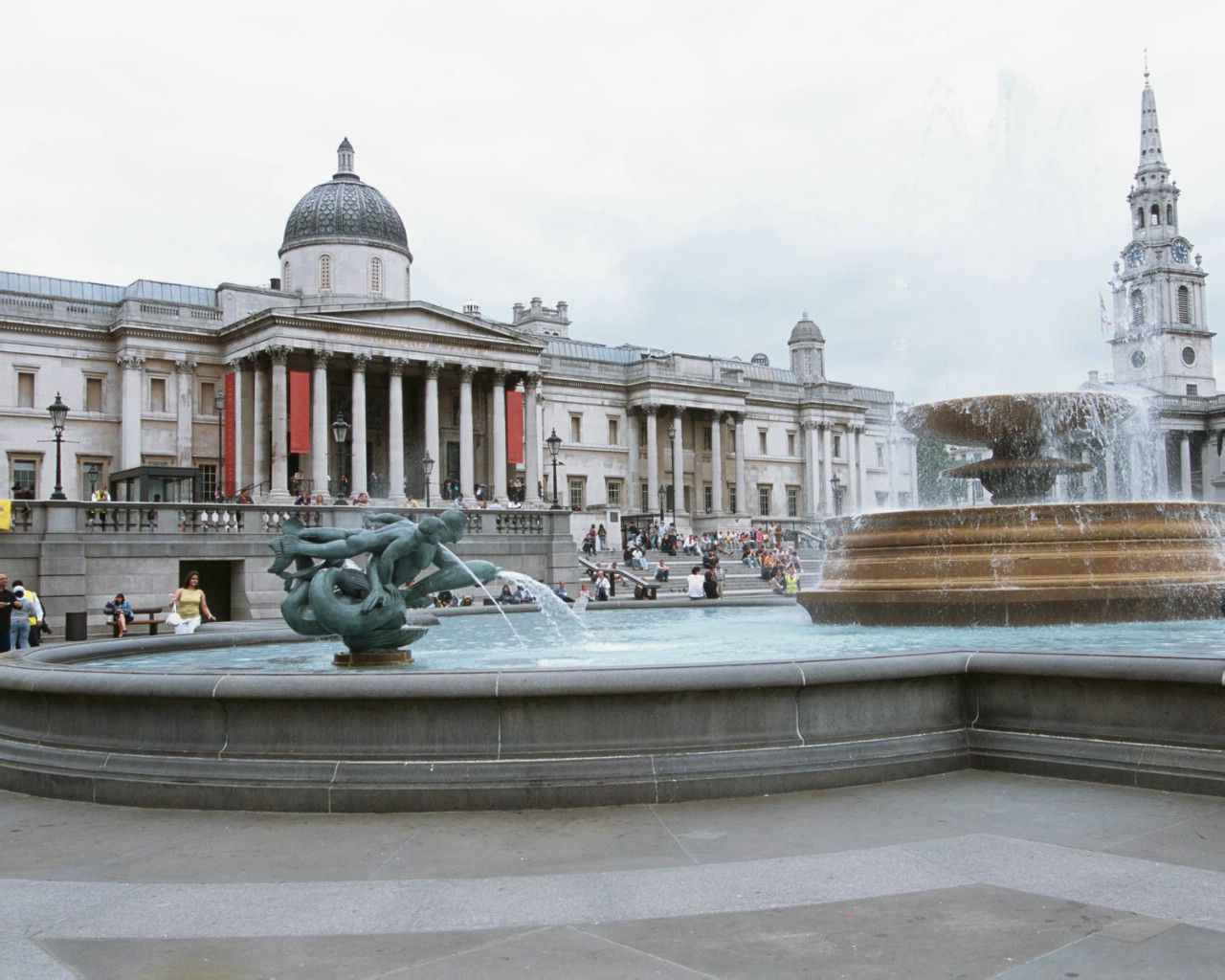 细数视野很开阔的景点,北京市云蒙山森林公园,伦敦特拉法加广场自然也