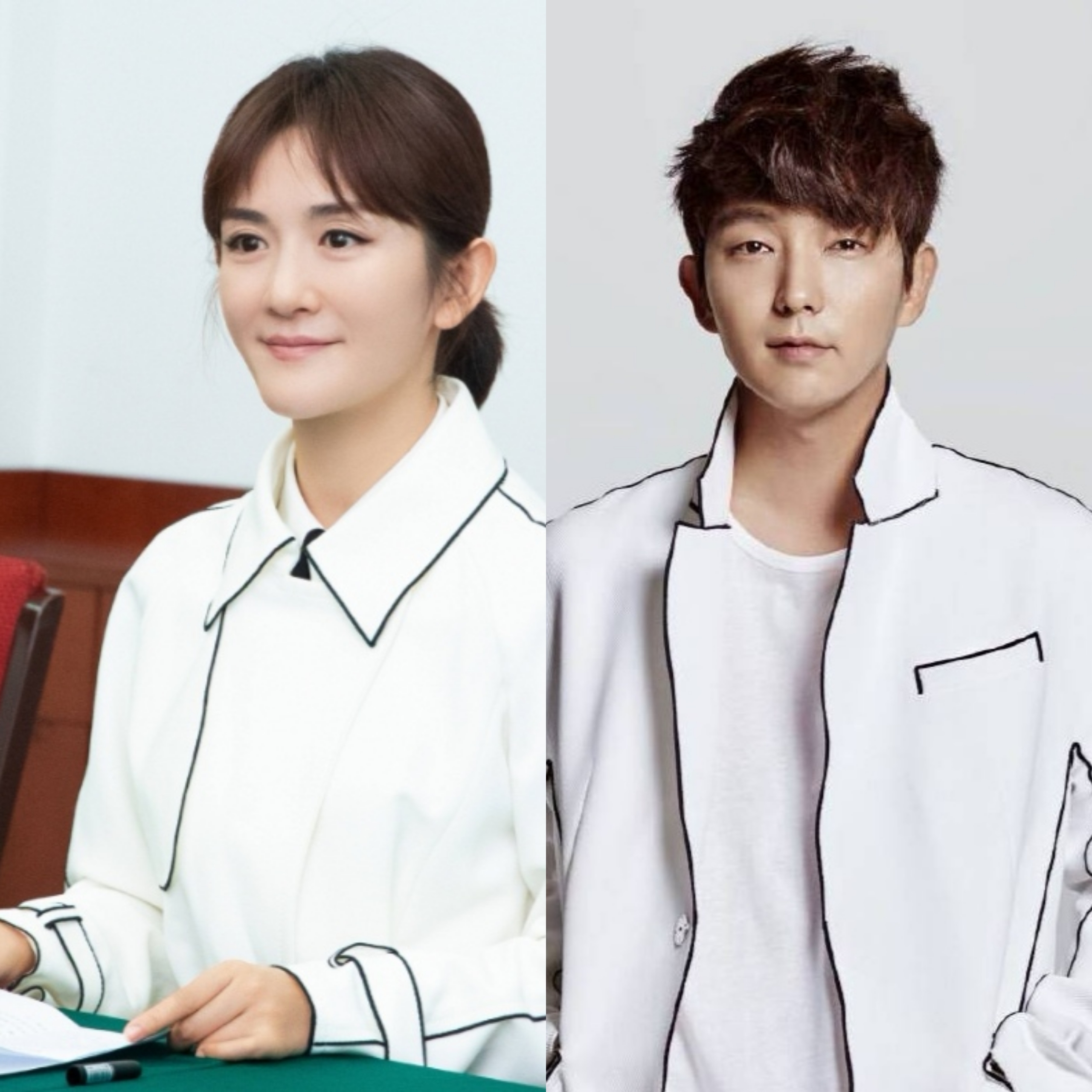 谢娜撞衫李准基,一个帅气一个美丽!网友:还有点搞笑