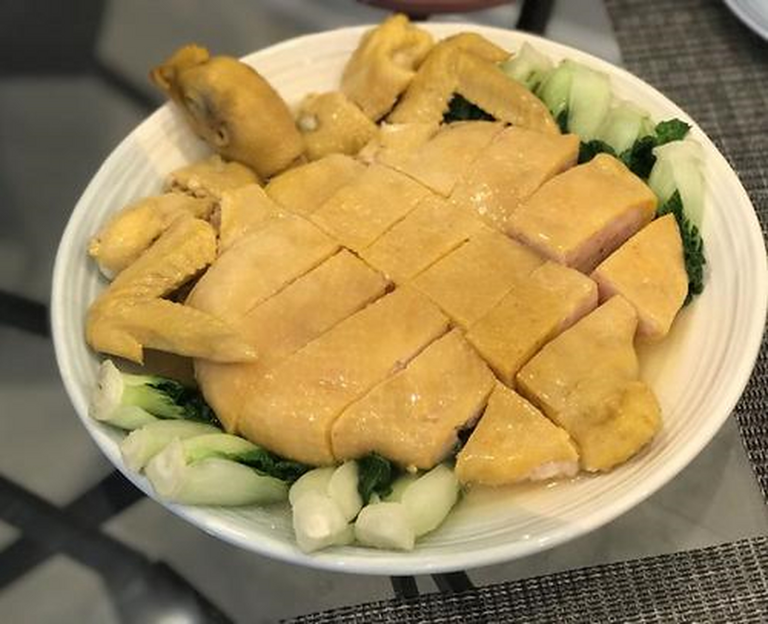 城市小吃地图#江南百花鸡,白绿红色鲜艳,质地脆嫩柔软,清淡爽口味美