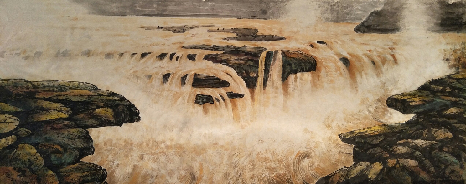 当代著名画家柳水平国画作品欣赏