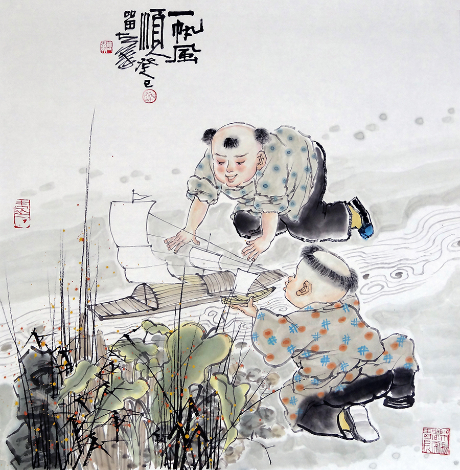 「津门网」天津政协书画研究会理事,著名画家曹留夫作品欣赏