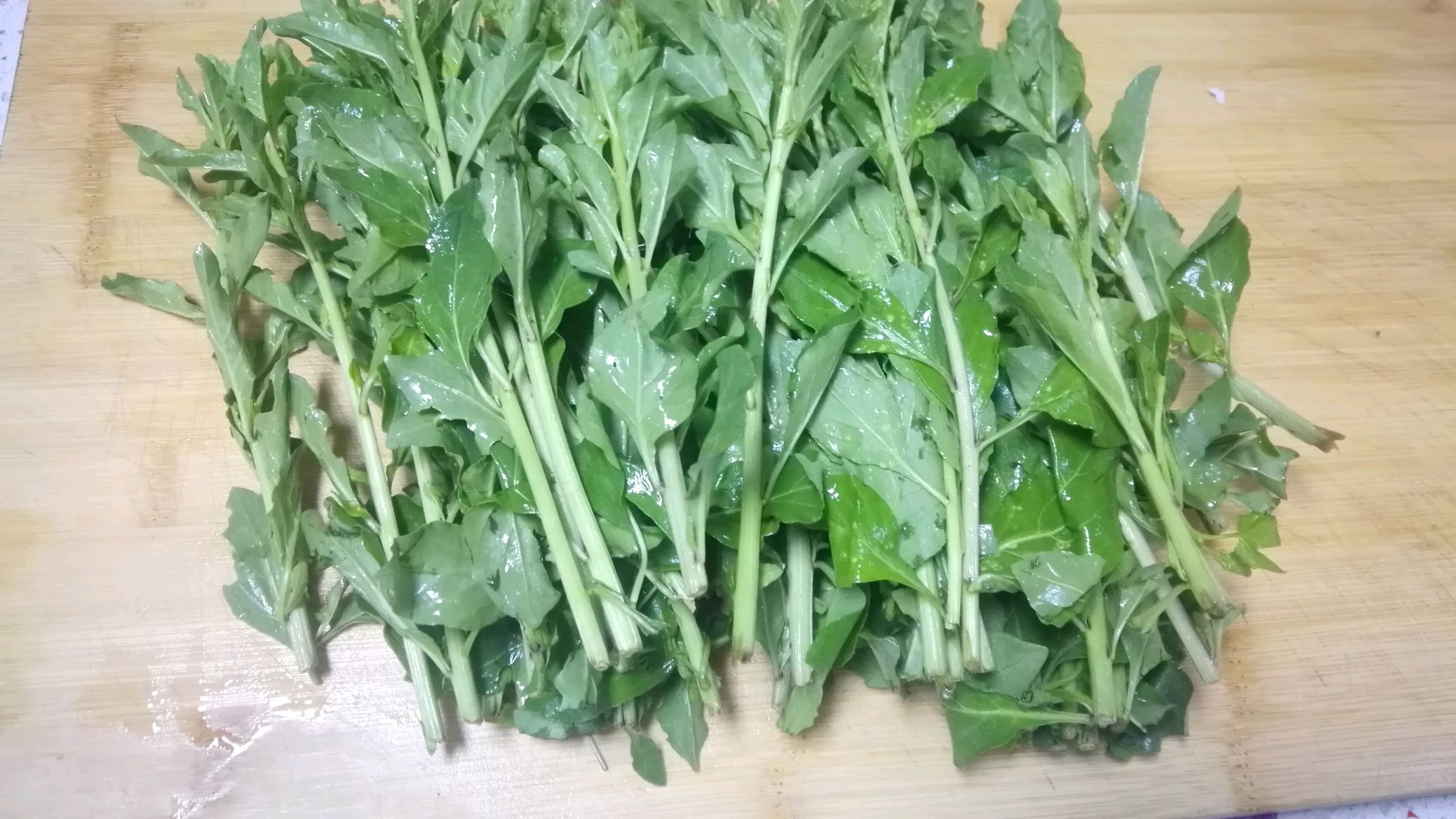 1元钱的枸杞叶,做1碗好喝的汤,清肝明目,做法简单汤鲜味美