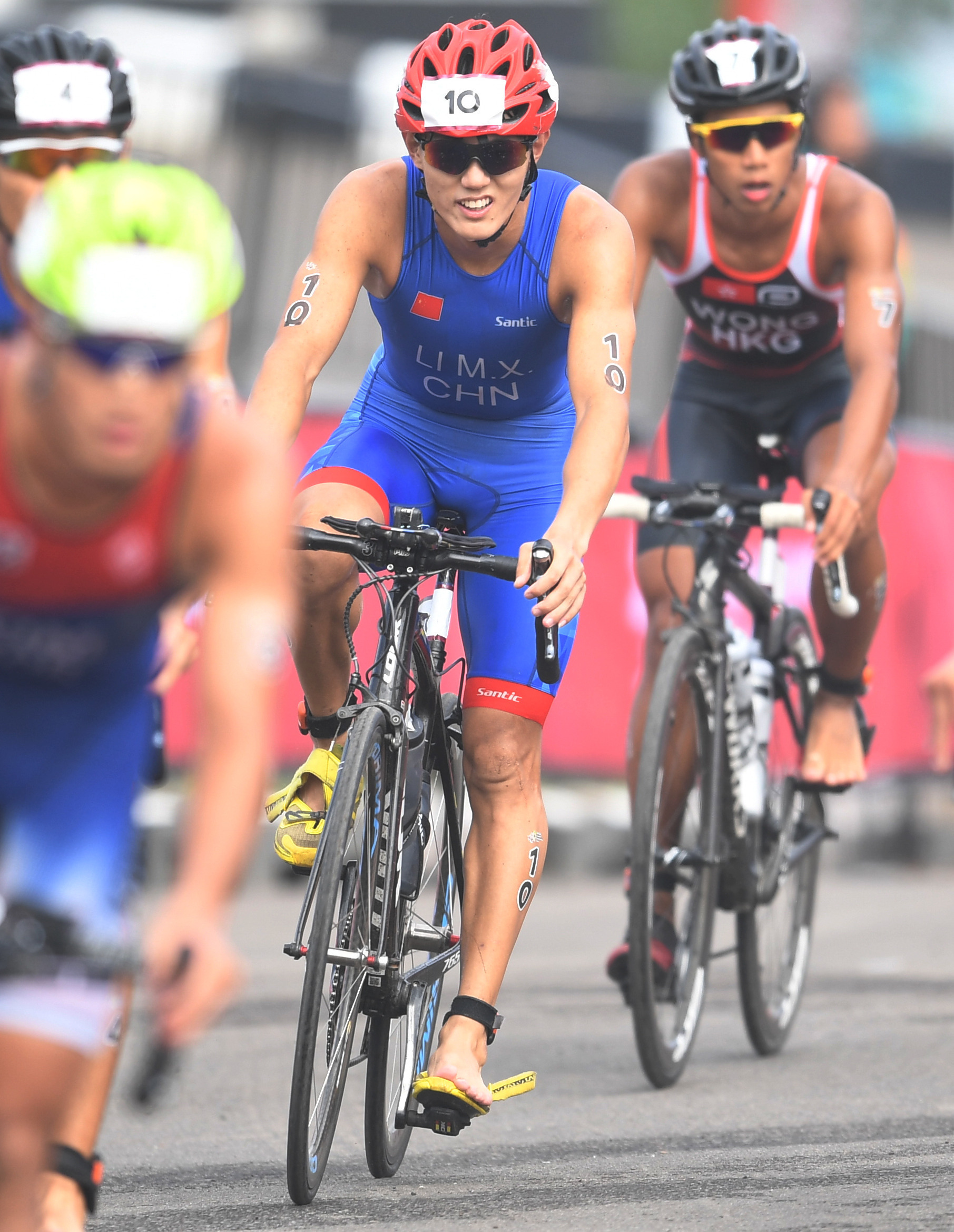 男子铁人三项——中国选手李明旭获季军(7)