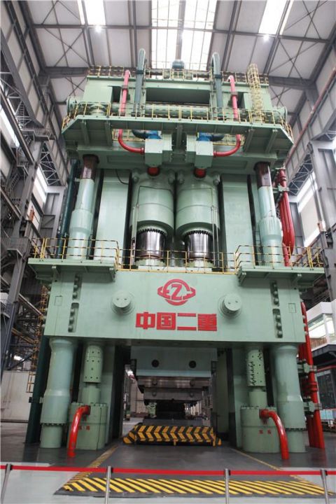 「全国网络媒体德阳行」国之重器 "德阳造"8万吨模锻压力机成世界之最