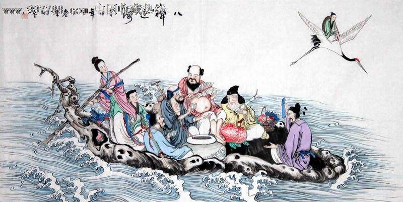 解密人文:八仙过海的来由,看看八仙是如果大闹东海的