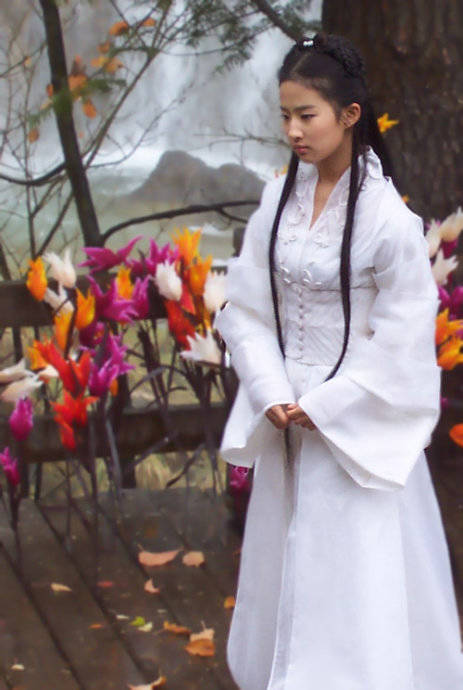 刘亦菲版小龙女服装盘点,还有一套很美的未曝光造型