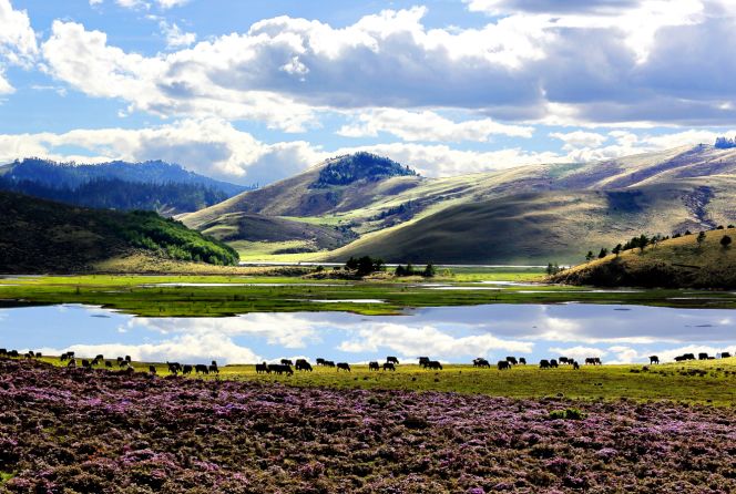 木里寸冬海子,一个值得一去再去的远方!