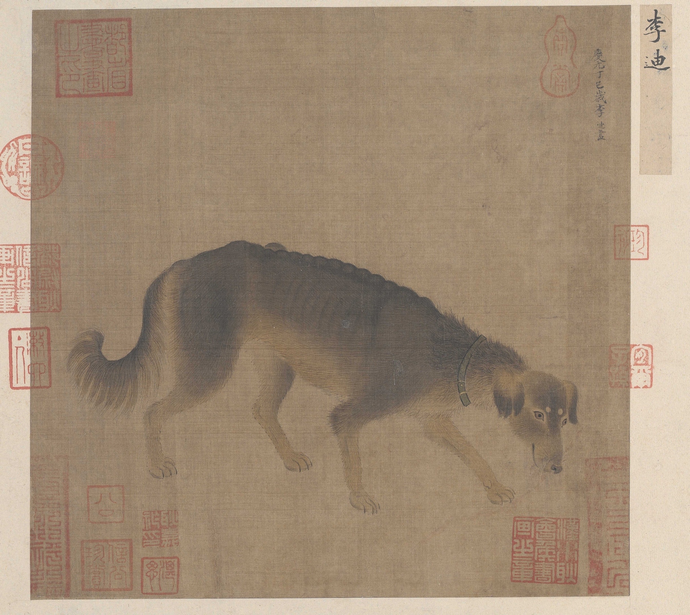 古言四难之一的"画兽难画狗",国画中有哪些以犬为主角的画