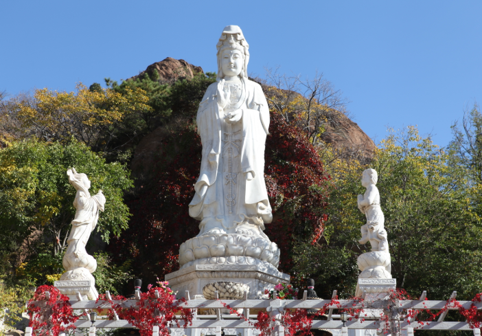 辽西胜境—北普陀山,也是锦州市民徒步健身的好去处