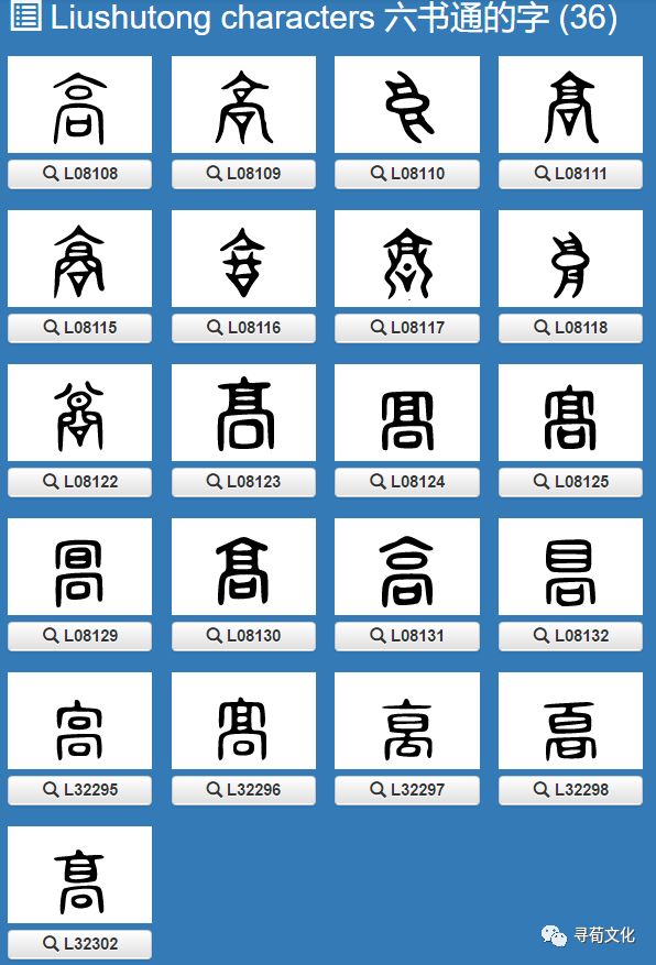 高姓氏的汉字演变和家族来源过程荀卿庠整理