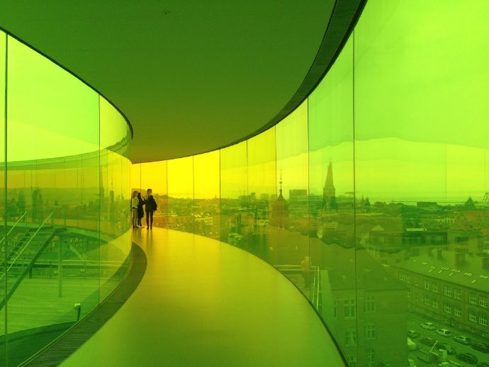 来,送你一组埃利亚松的全景彩虹