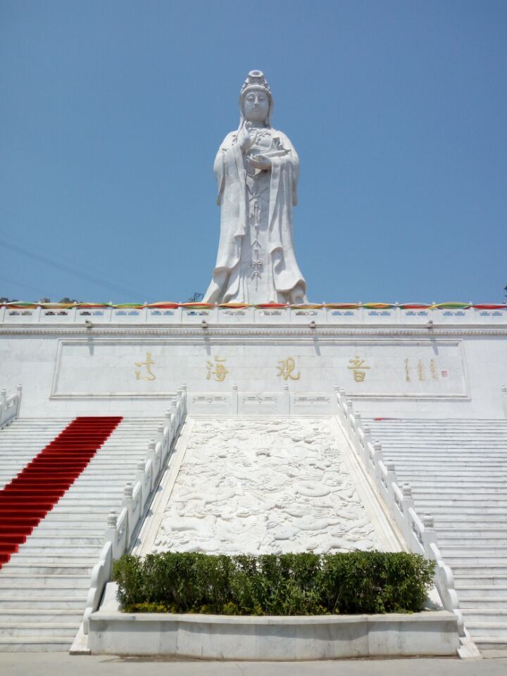 辽西九华山千吨玉观音,改建成嫦娥奔月?