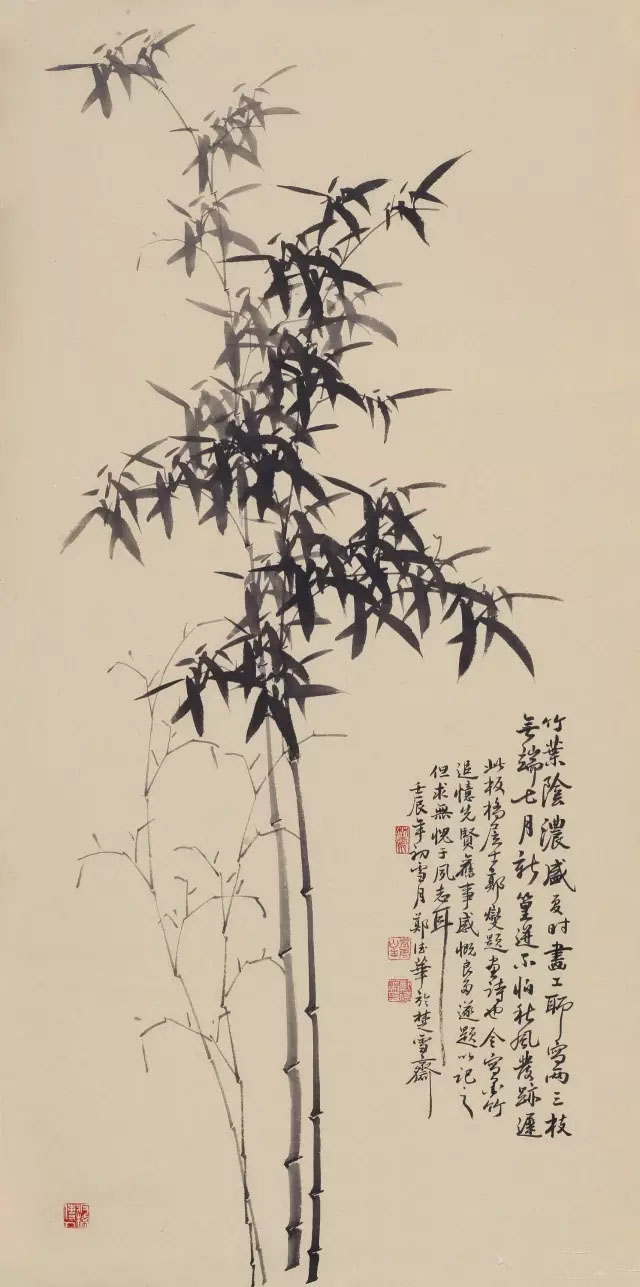 画家在线|郑德华的郑氏墨竹