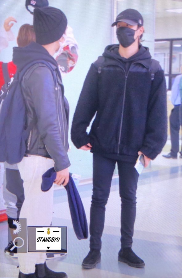 got7因海外行程前往日本 跨越季节的机场时尚