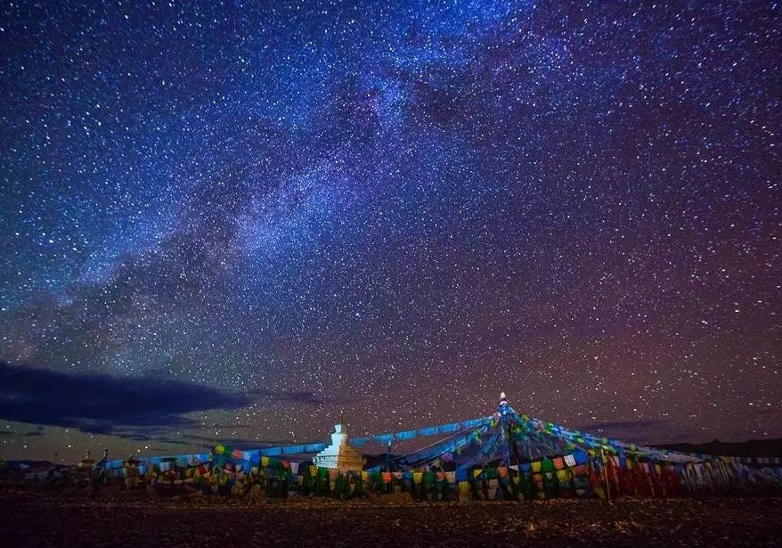 西藏的阿里暗夜公园,今晚来和我一起看星星吧