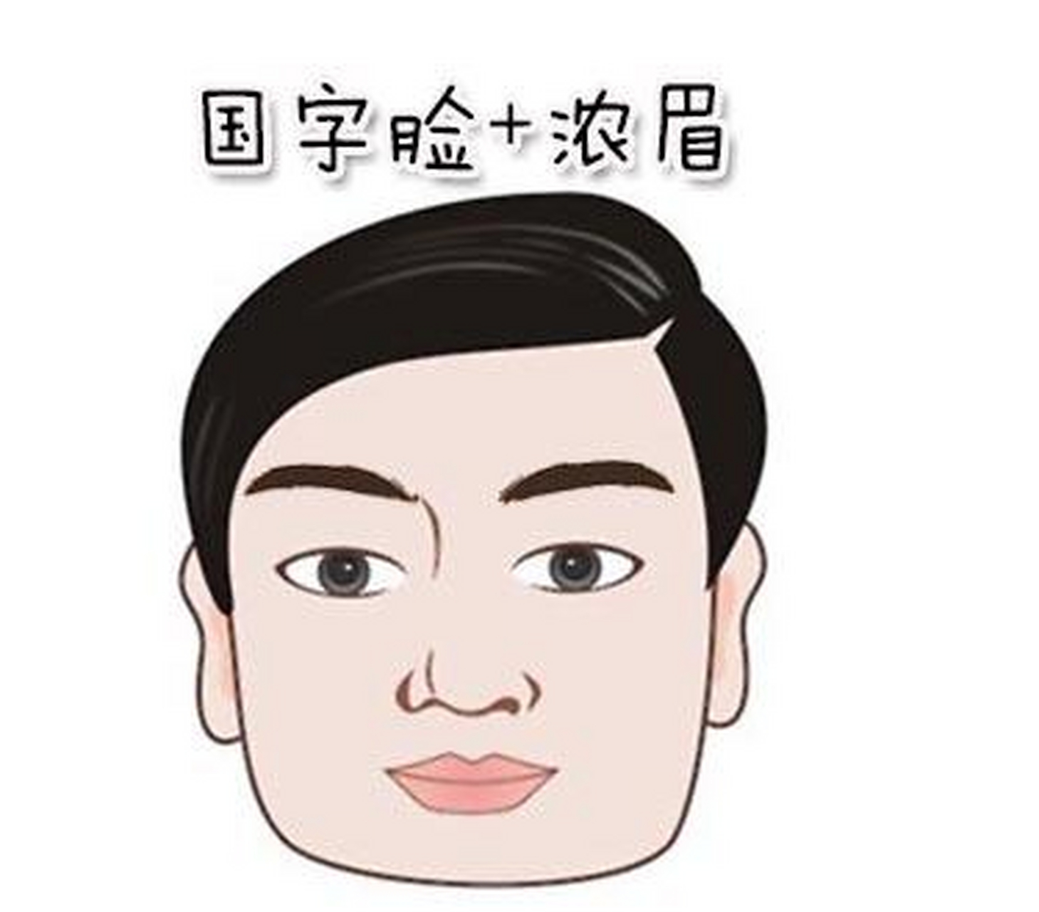国字脸的脸型通常比较大,而面相中脸型大的人野心也会比较大,有着雄心