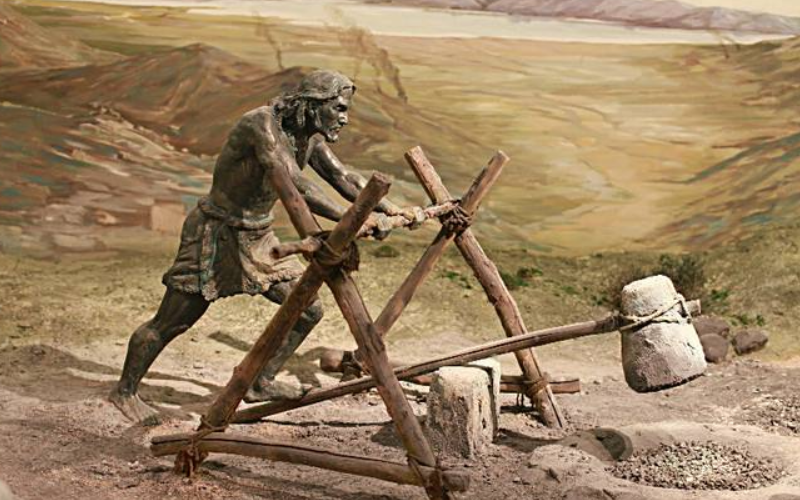 旧石器时代晚期不同地区,具有不同的聚落,居住方式也大有不同