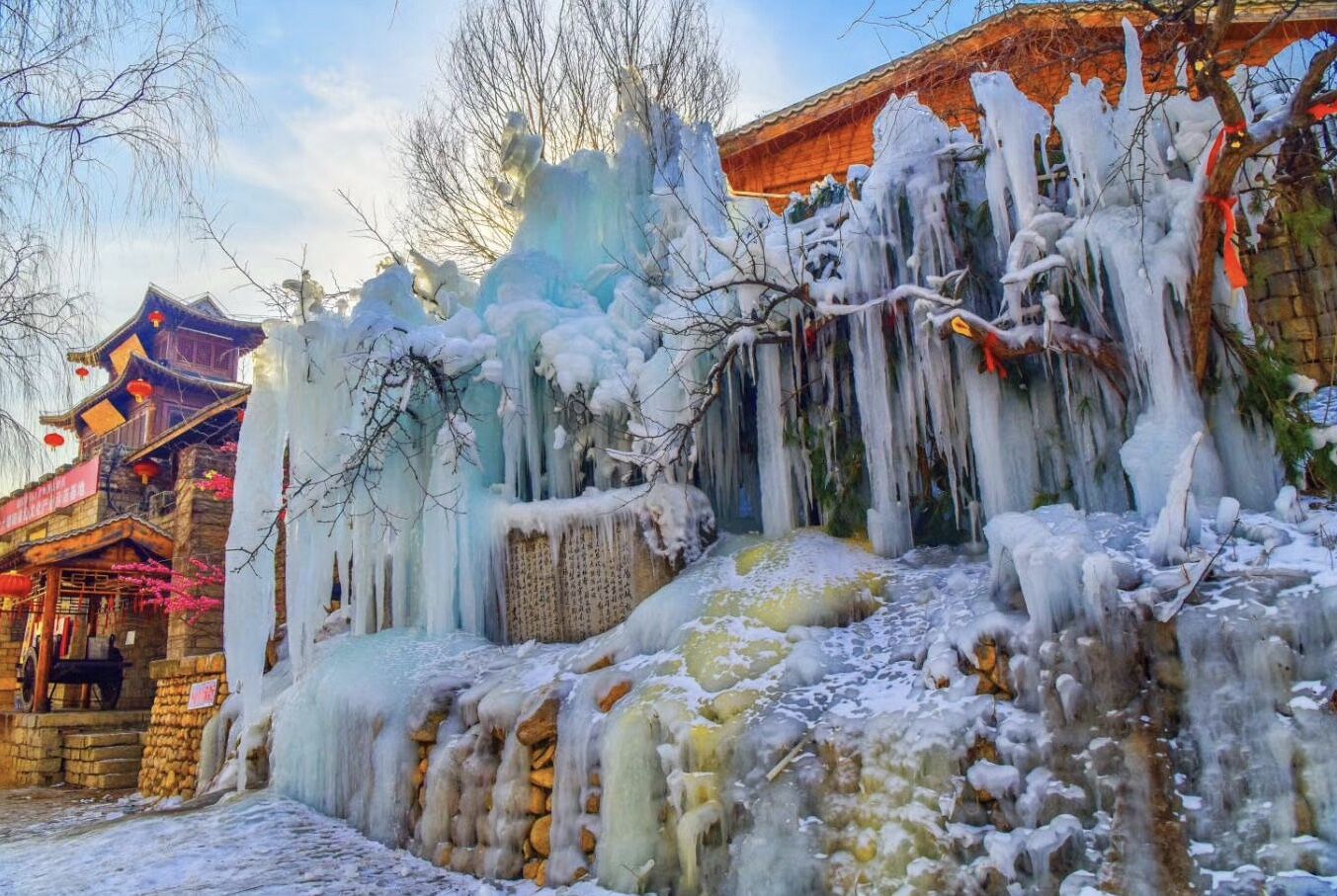 北镇大朝阳冰雪大世界图片