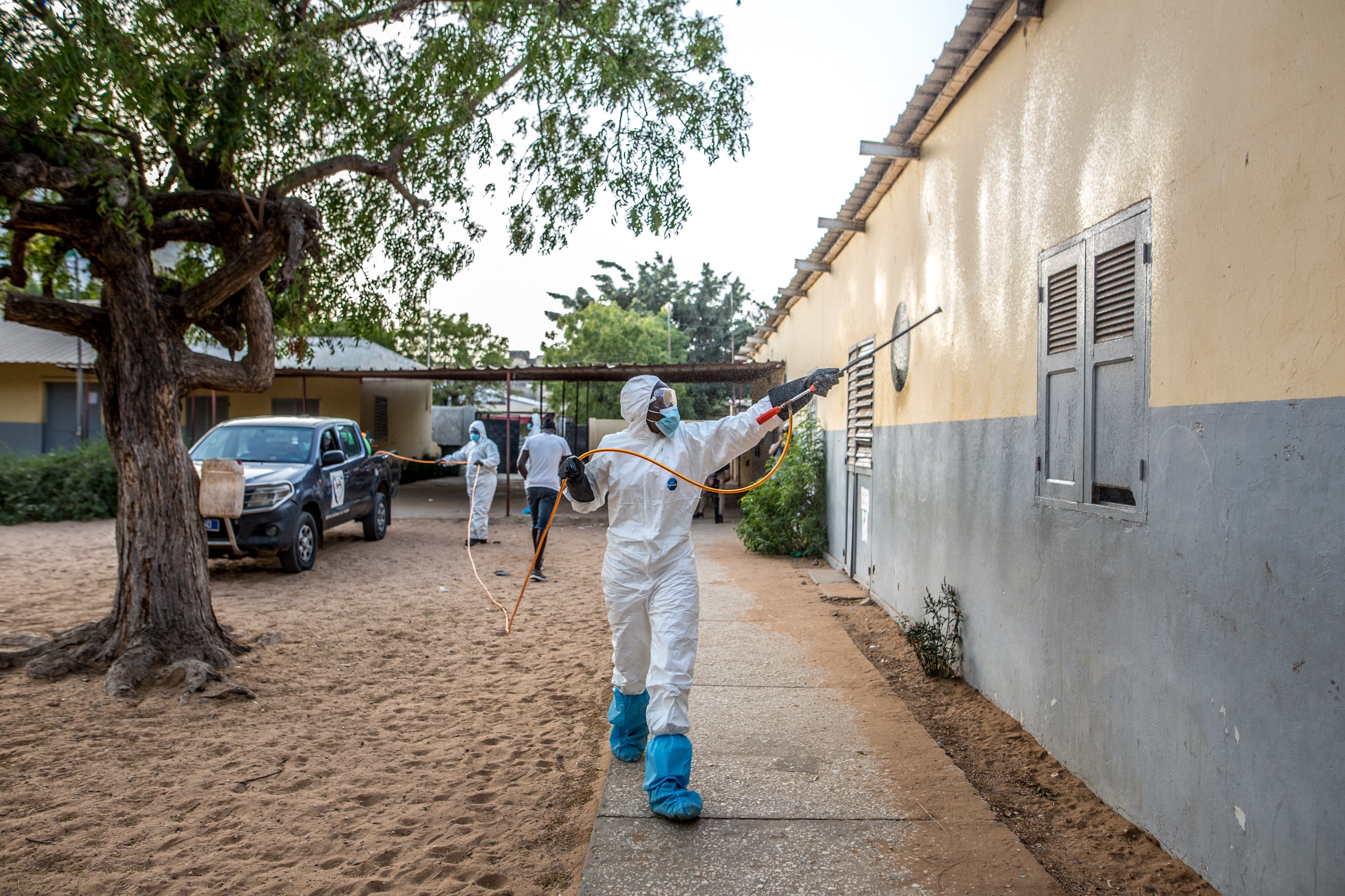塞内加尔疫情图片
