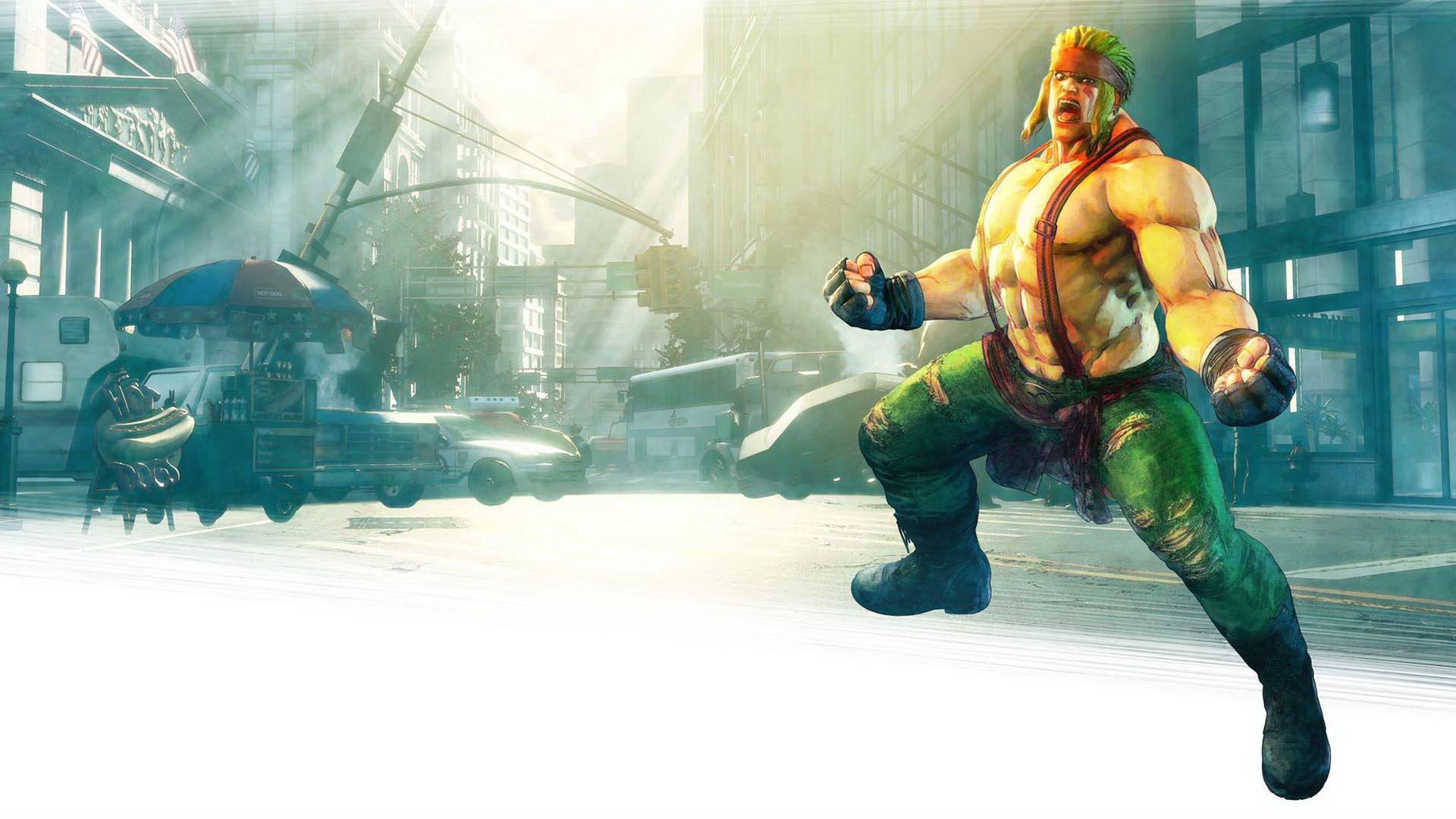 街霸5游戏超清电脑桌面图片,分辨率为1920x1080