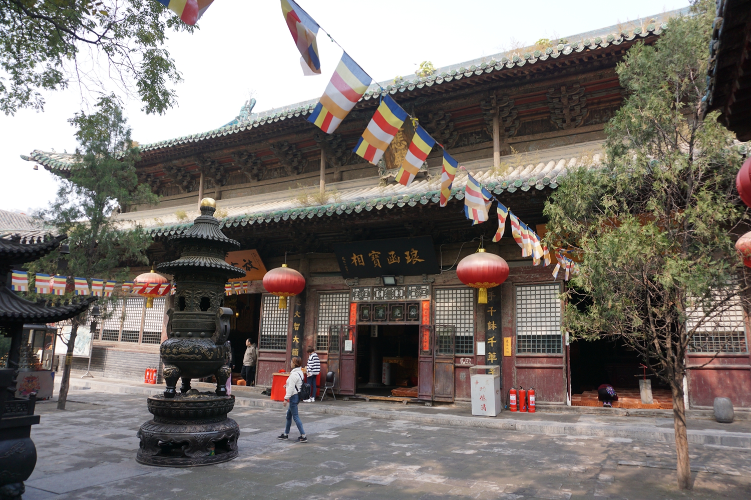 游山西太原崇善寺,大悲殿堪比晋祠圣母殿,古朴沧桑令人深感震撼