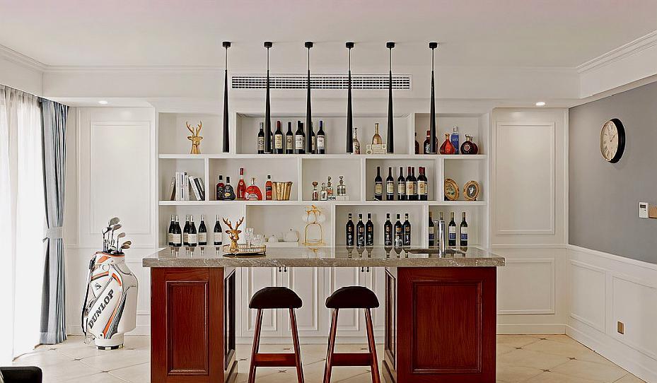 家里装修个酒柜可好?典雅精致,酒香四溢,喜欢小酌的人必备哦