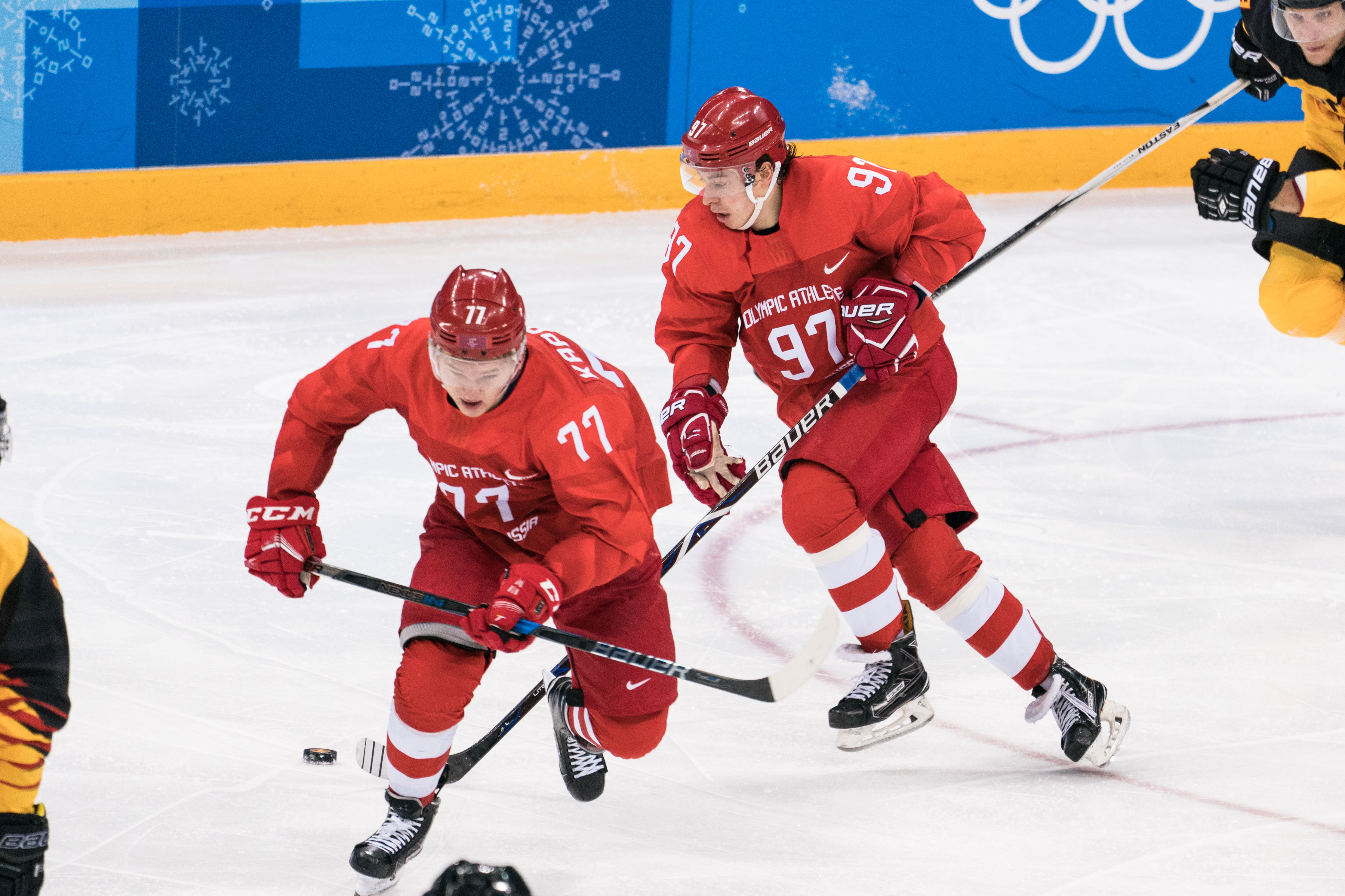 (冬奥会)(30)冰球——男子决赛:俄罗斯奥林匹克选手夺冠