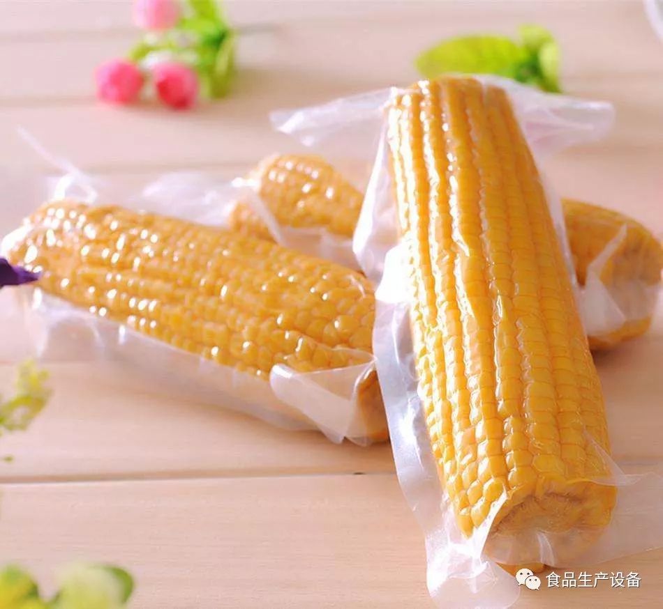 速冻糯玉米与真空包装玉米的工艺流程