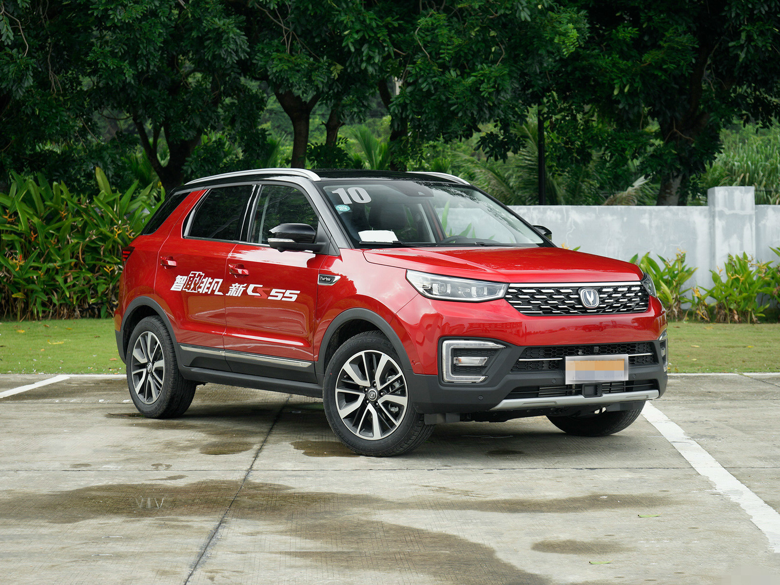 对长安cs55外观的鉴赏