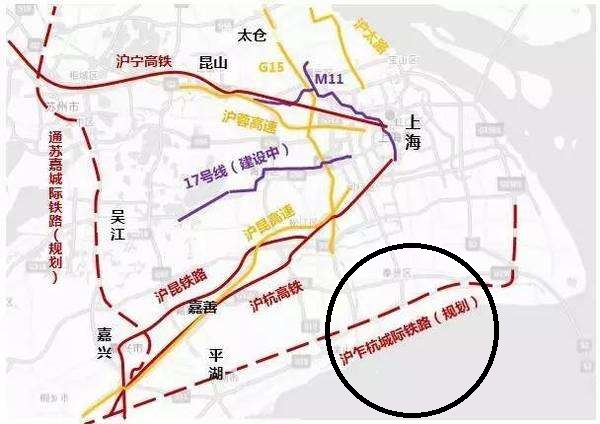 沪乍杭铁路上海规划图图片