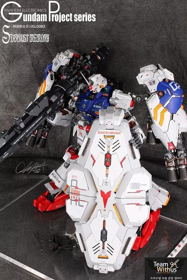 相关机体:gp02 登场作品:机动战士高达0083 比例:1/60 模型