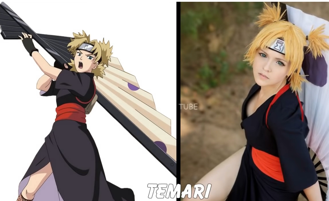 火影忍者真人版cosplay,天天清纯可爱,犬冢牙浪荡不羁!