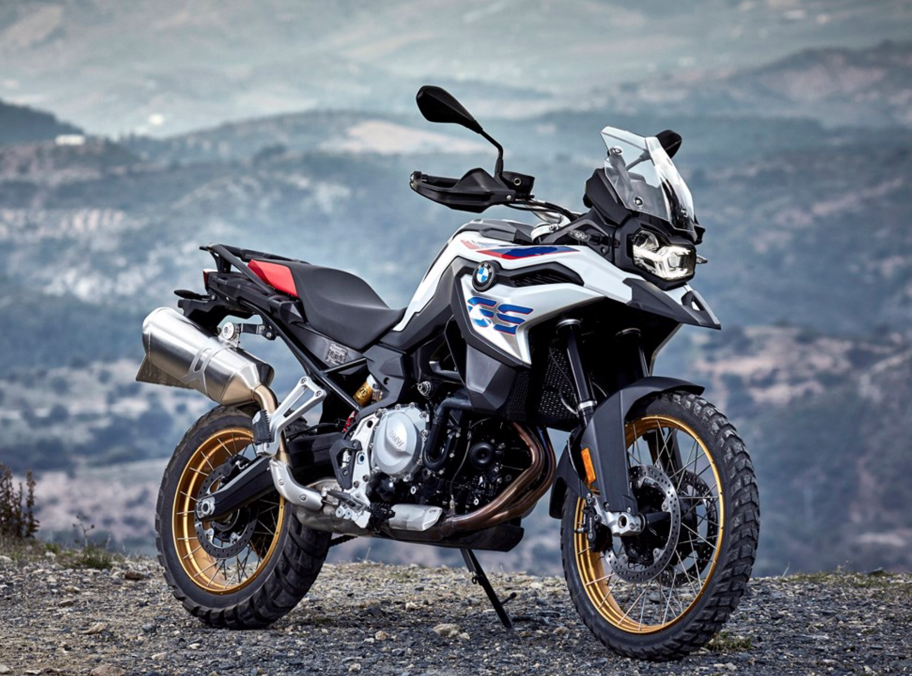 全新2019款宝马 f850gs 探险摩托车解析