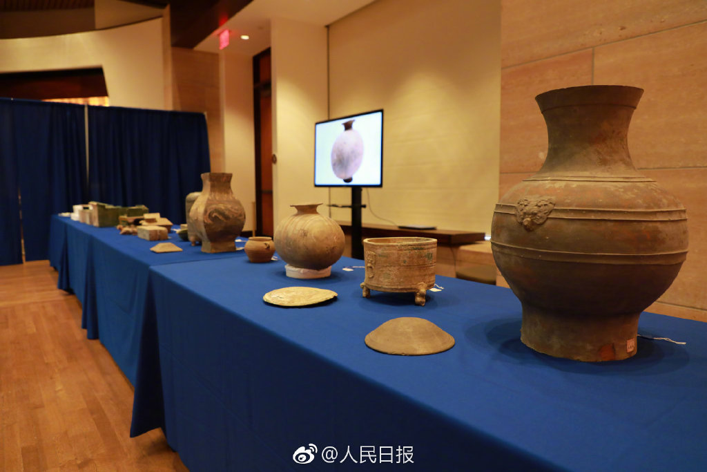 美国返还中国流失文物艺术品361件