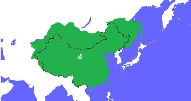 大清国地图 康熙图片