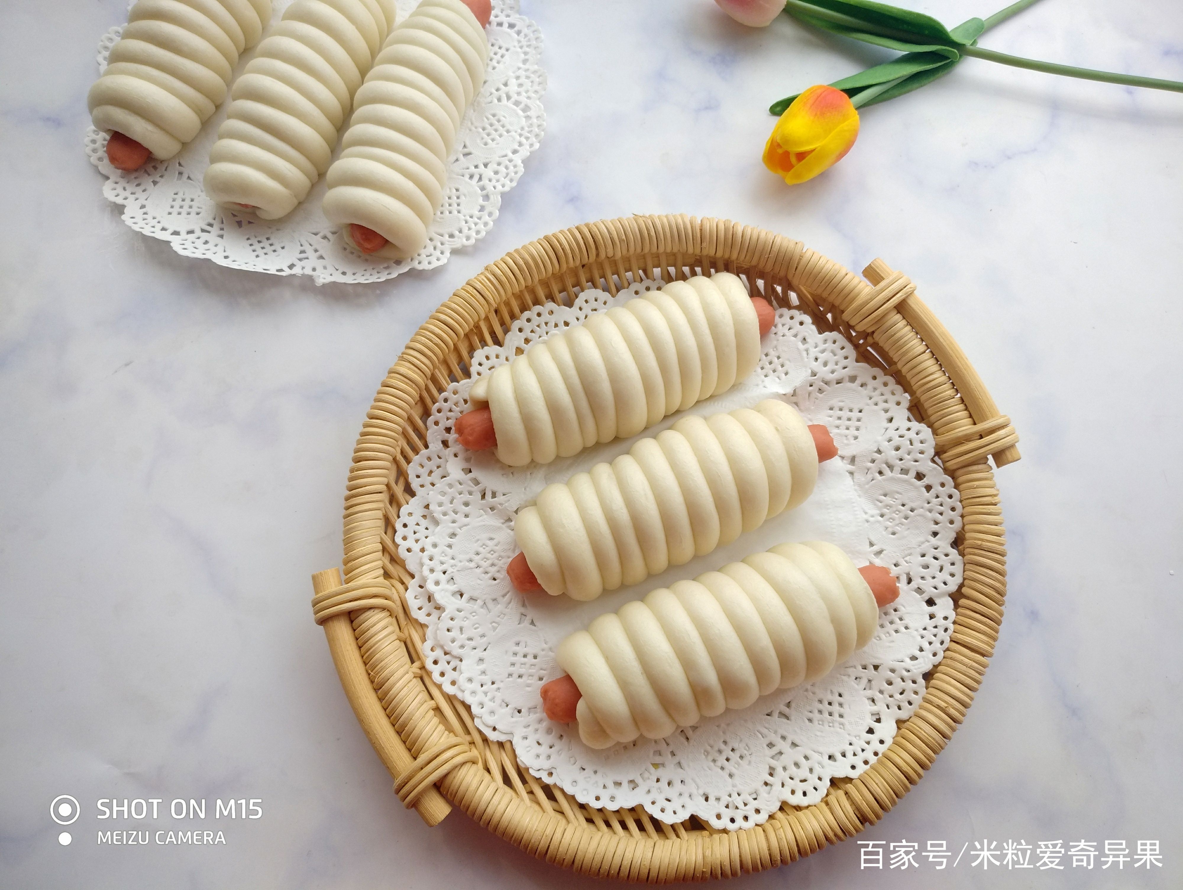 好吃好看的香肠卷,只要掌握这两步,新手小白也可以做出来