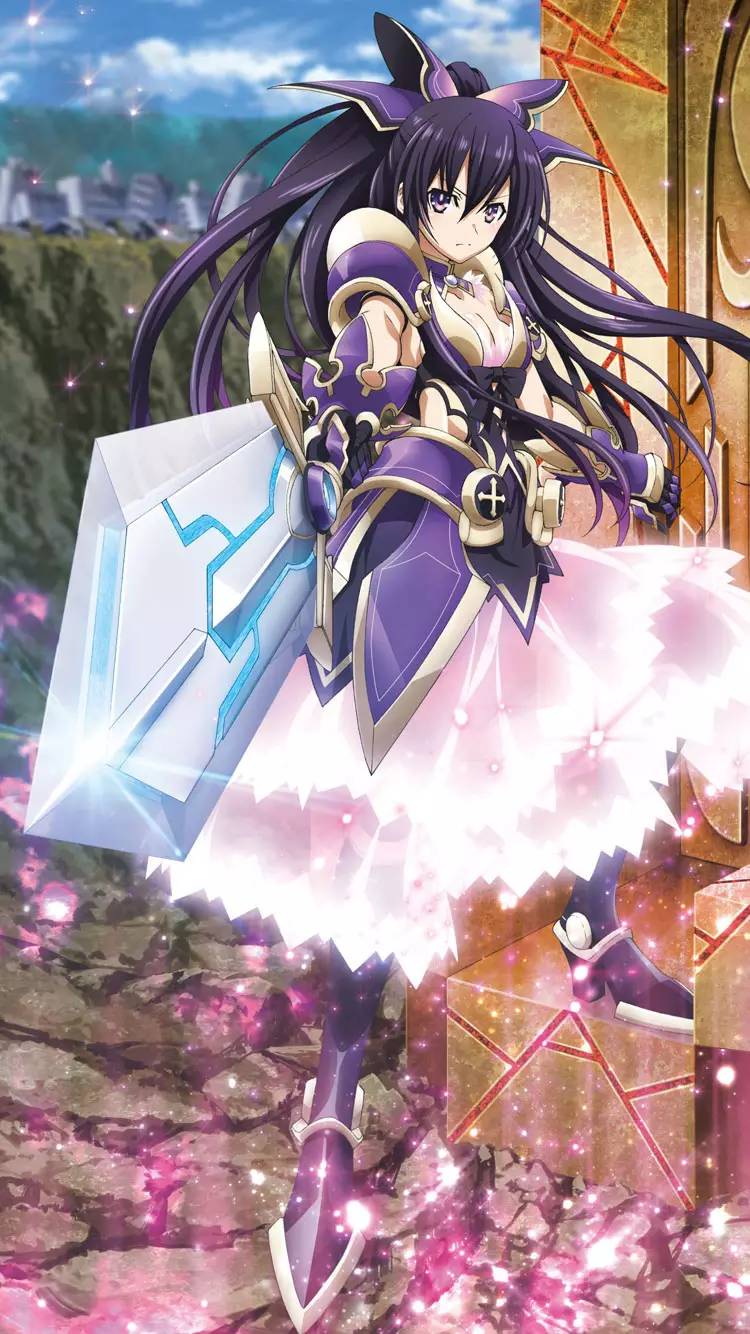 《约会大作战》时崎狂三,夜刀神十香等壁纸