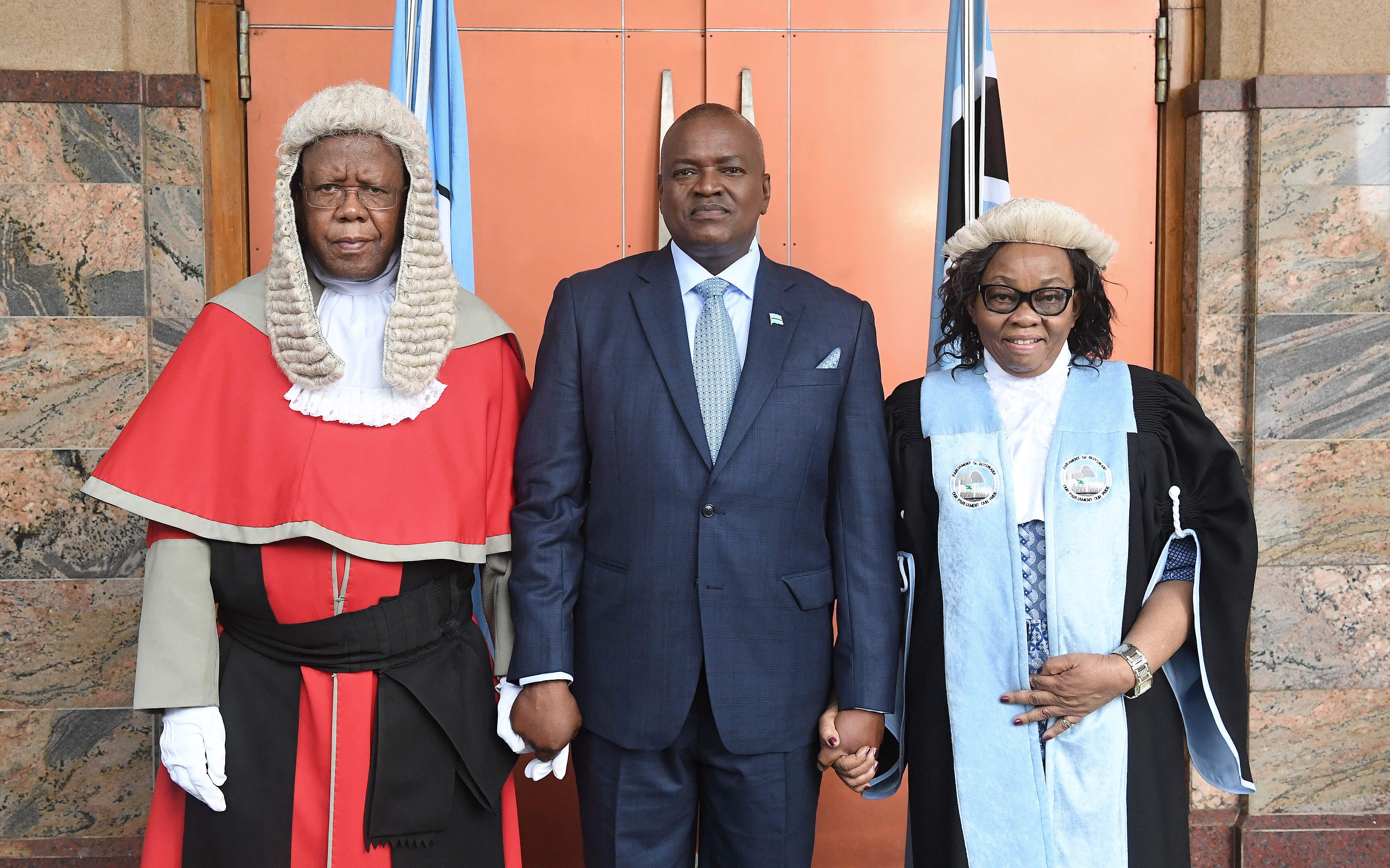 马西西接任博茨瓦纳总统(1)