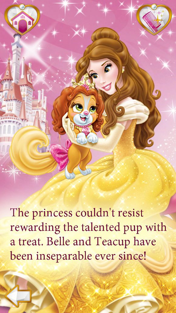 盘点迪士尼公主的四个宠物,贝儿的简直萌翻天!