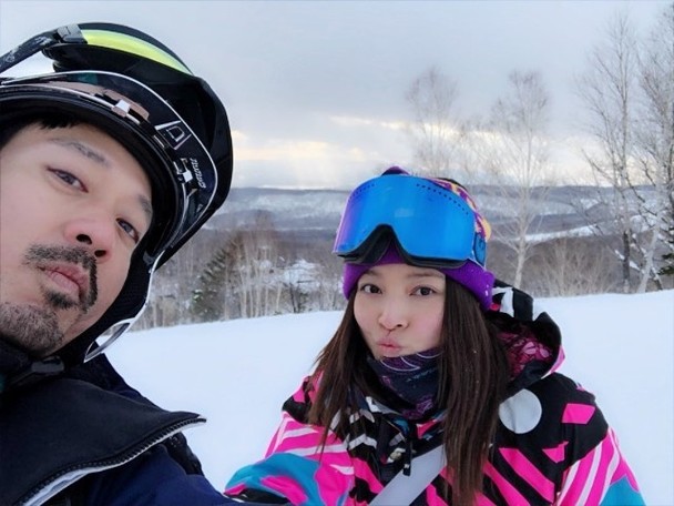 eric kwok和叶佩雯玩得很开心!