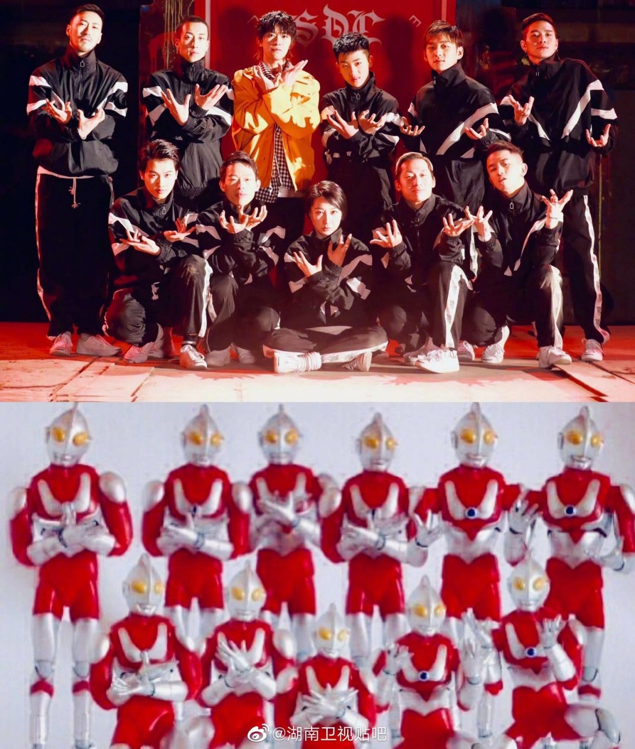 易烊千玺深夜表演奥特曼 生活中无处不透露着可爱呀