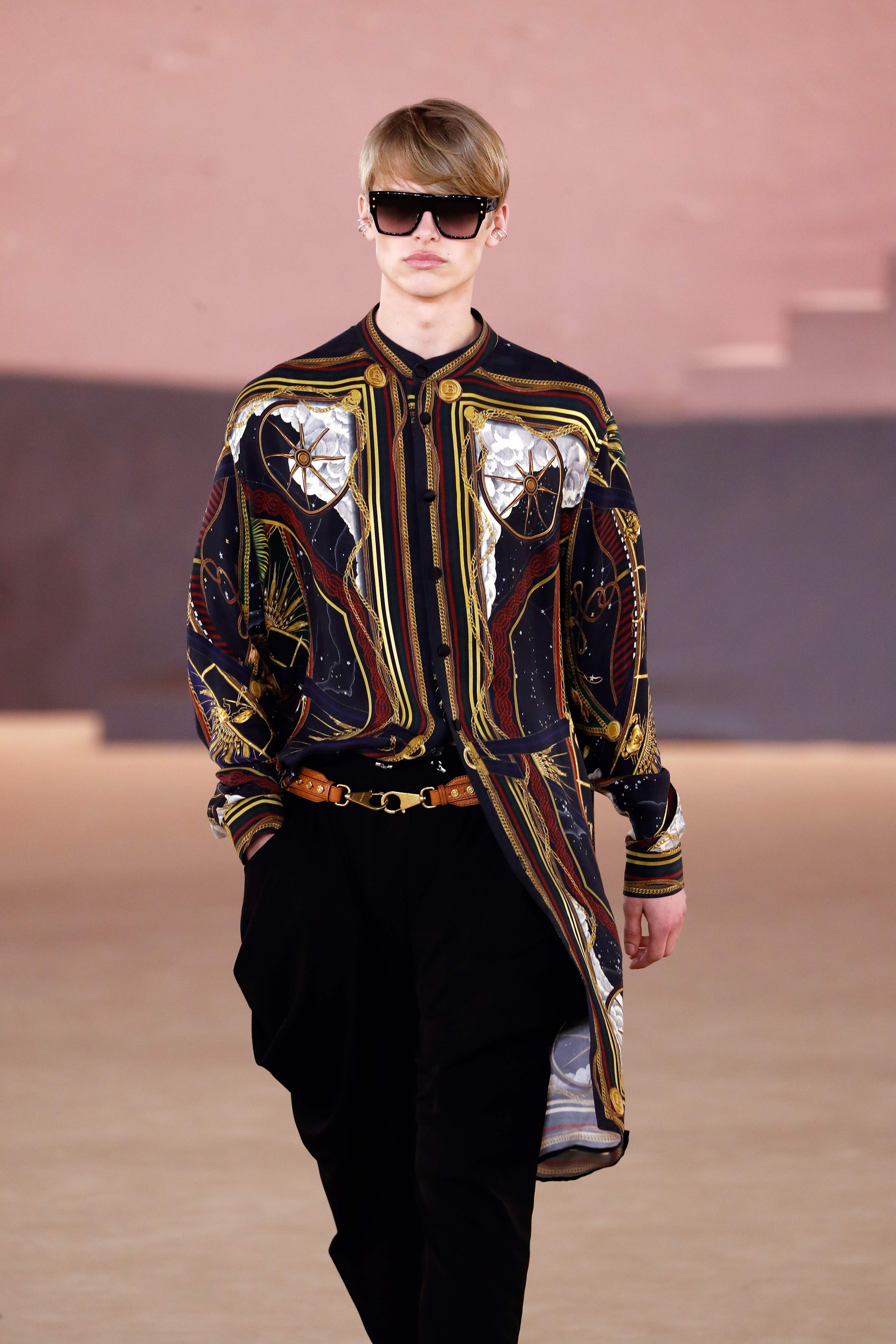 巴黎男装周:balmain发布秋冬新品(2)