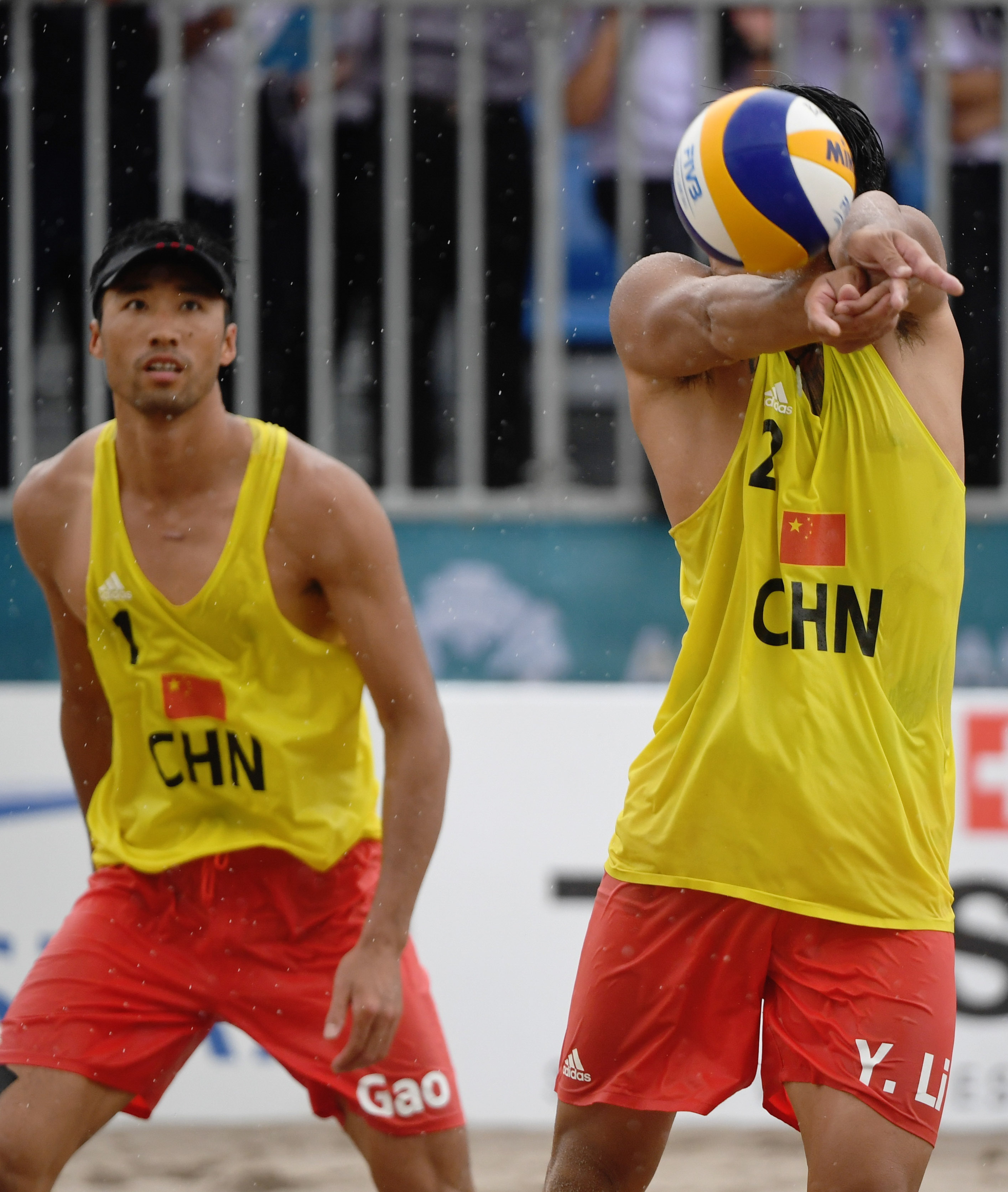 沙滩排球——中国男队获第四名(3)