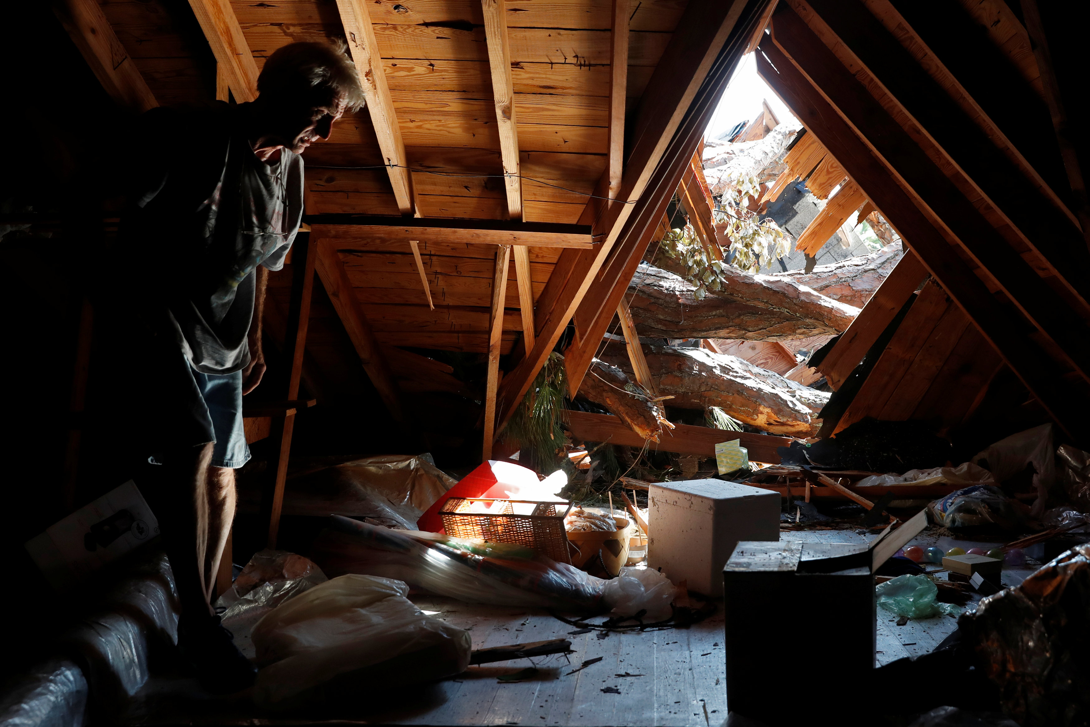 美国飓风"迈克尔"致死人数上升(16)