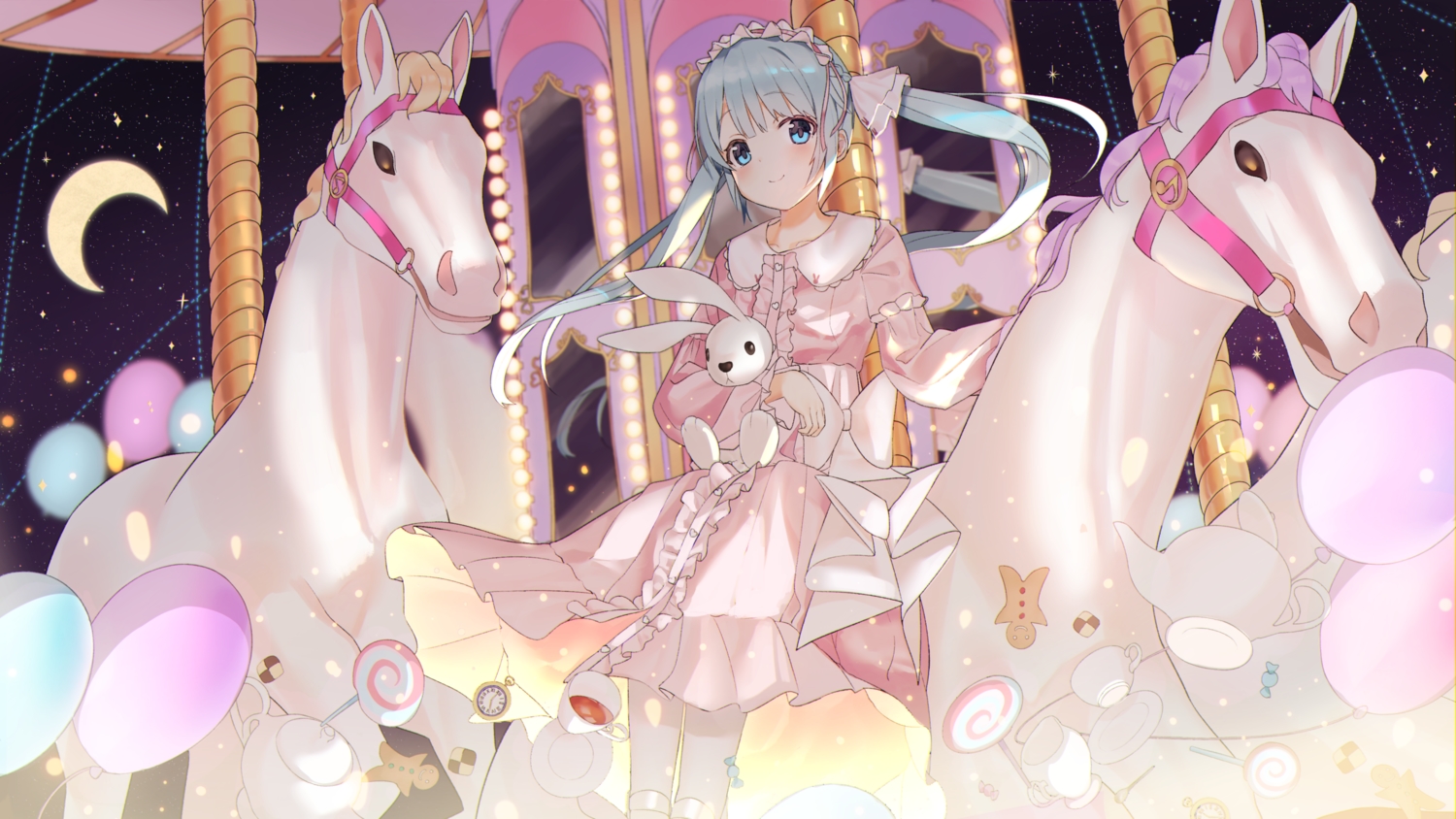 「初音未来图集」公主殿下,我愿意用我的一生来守护你的微笑!